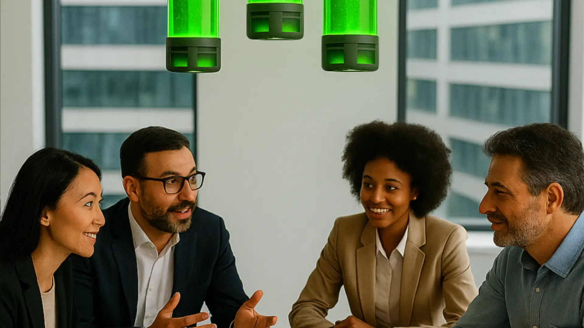 Clean Air & CO₂ Capture 11 algae MiniForest