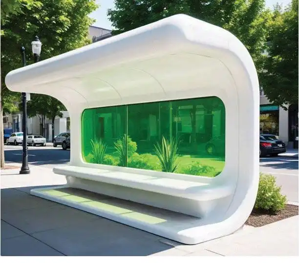 PureAir bus shelter